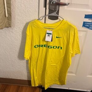 Nike Yellow Oregon Ducks Lockup Legend Performance T-Shirt